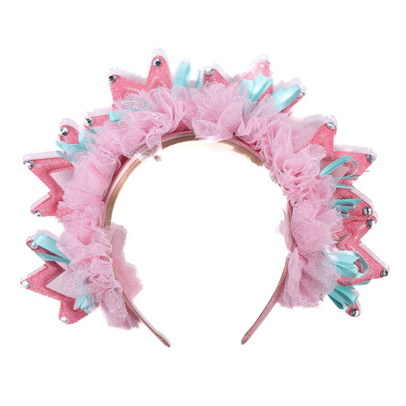 Fashionable new fabric crown hairband for women - V.I.P Digital Presence
