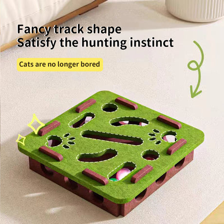 Felt puzzle toys, puzzle boxes, ball motion toys for indoor cat exercise, entertainment and hunting. - V.I.P Digital Presence