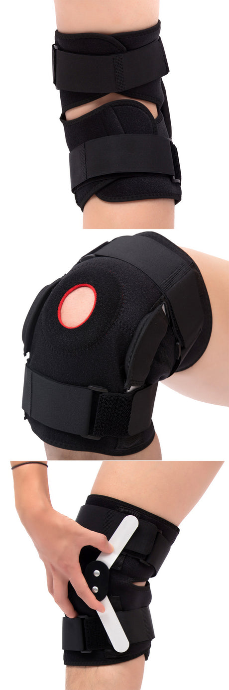 Adjustable hinged Patella Knee Support Brace for pain relief and knee joint protection - V.I.P Digital Presence
