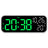 Digital Alarm Clock with Temp, Date, Week. Night Mode. Voice - controlled. 12/24H LED - V.I.P Digital Presence