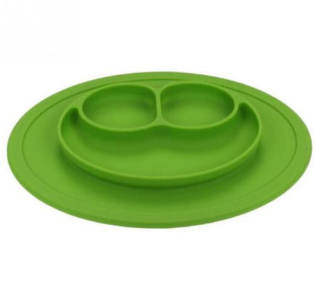 Infants Ellipse Silicone Feeding Food Plate - V.I.P Digital Presence