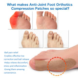 Thumb Toe Correction Patch, Big Toe Valgus Toe Swelling Correction Joint Pain Care Patch