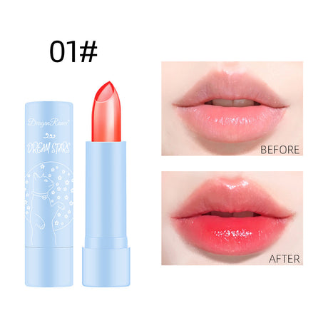 Color-Changing Lipstick Long-Lasting Moisturizing Not Easy To Decolorize Not Easy To Dip In The Cup Waterproof And Moisturizing Aloe Jelly Lipstick - V.I.P Digital Presence