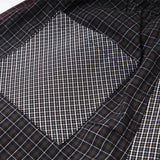 Small Plaid Casual Pants Men's Hip Hop Trendy Fashion Irregular Patchwork Unique Straight Leg Long Trousers - V.I.P Digital Presence