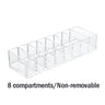 Household Transparent Divided Cosmetic Storage Box Sorting and Detachable Plastic Desktop Storage Box - V.I.P Digital Presence