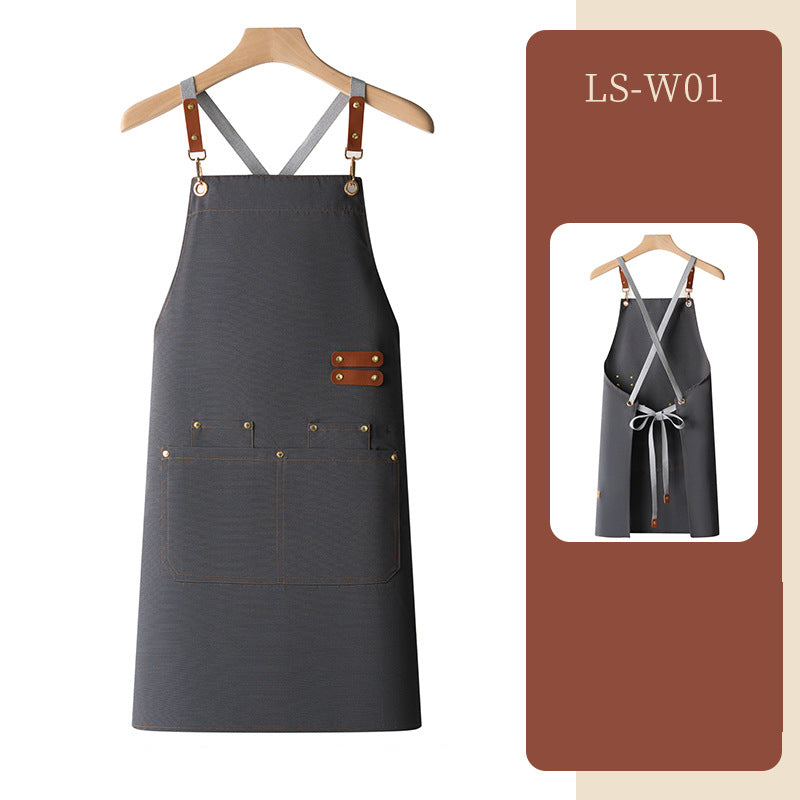 Waterproof apron customized logo printing for catering - V.I.P Digital Presence