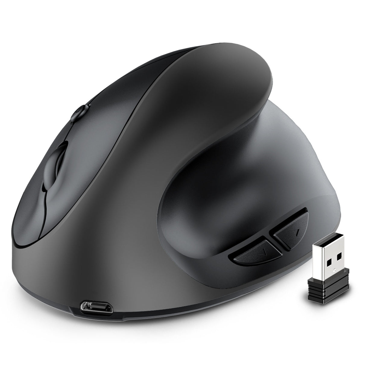 Vertical vertical grip rechargeable silent wireless anti mouse hand designer drawing office creative ergonomic mouse - V.I.P Digital Presence