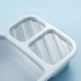 Microwaveable rectangular wheat straw compartment lunch box fresh-keeping lunch box - V.I.P Digital Presence