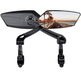 Rearview mirror electric car flat mirror 360 degree adjustable reflector reversing mirror riding accessories - V.I.P Digital Presence