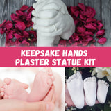 Hand Casting Kit, Three-Dimensional Hand Model Plaster Clone Model Homemade Commemorative Gift Crafts - V.I.P Digital Presence