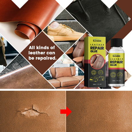 RAYHONG Leather Repair Glue, Reconditioning Leather Seat Leather Sofa Scratches And Cracks Repair Liquid - V.I.P Digital Presence