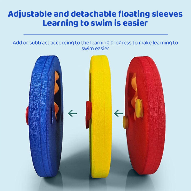 Kids' swim belt: 6 EVA discs/pack, for 3 - 14yo, 15 - 30kg rings. - V.I.P Digital Presence