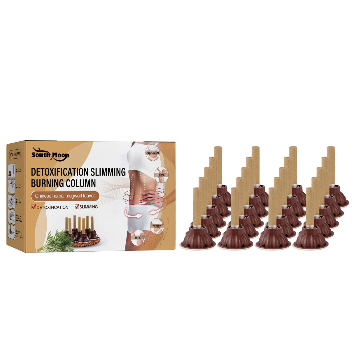 Detoxification Slimming Burning Column, Wormwood Burning Column Lifts Loose Skin Belly Firming And Shaping Body - V.I.P Digital Presence