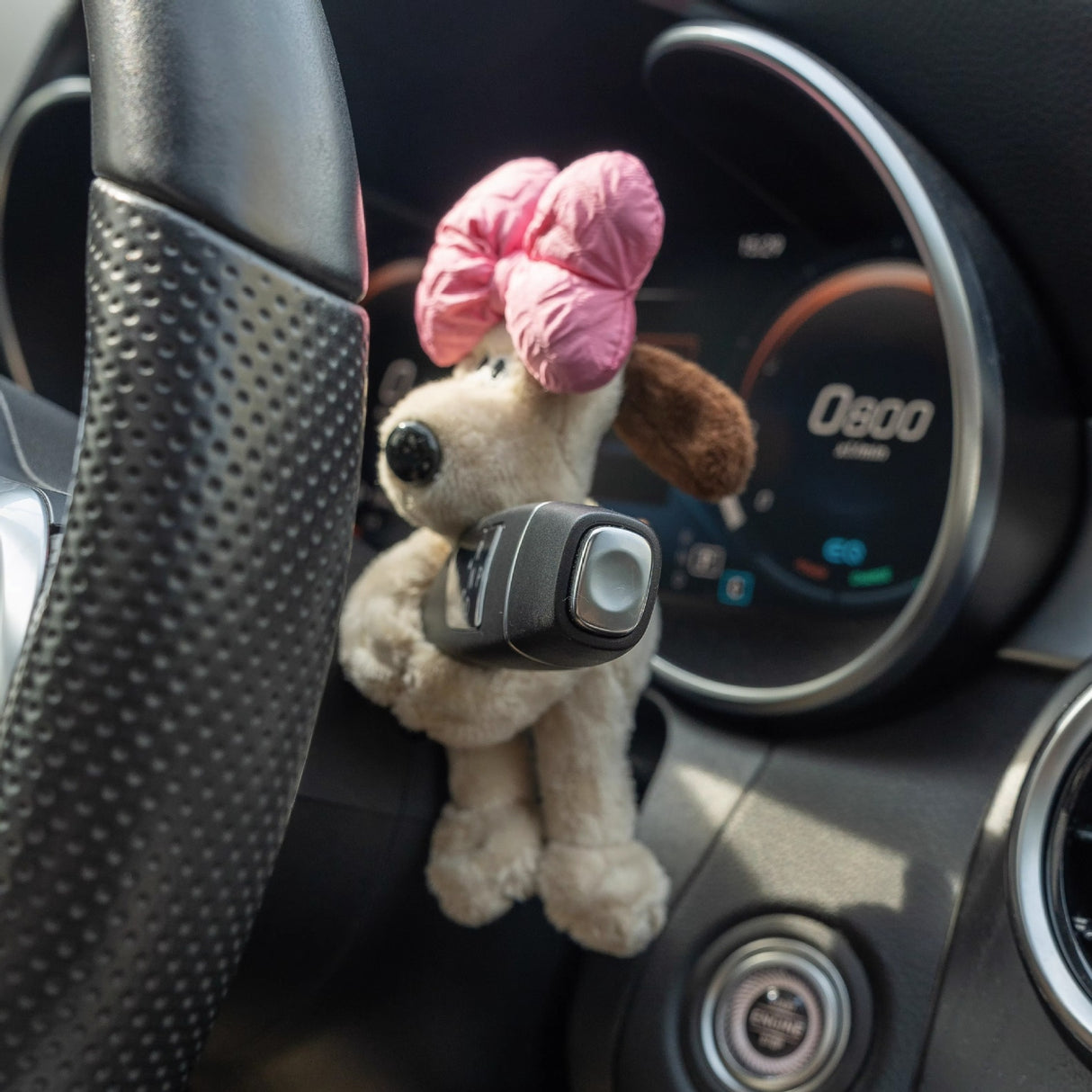 Car small ornaments cute head dog plush doll sentimental car interior decoration supplies - V.I.P Digital Presence