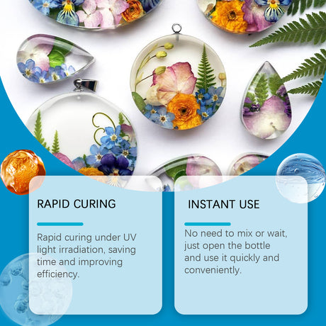 Creative Resin Glue, High Transparent Resin Drop Glue Diy Hand-Made Shadowless Glue Quick Dry Drop Glue - V.I.P Digital Presence