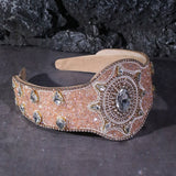 Baroque Palace Style Heavy Industries Full Diamond Hair Hoops Female - V.I.P Digital Presence