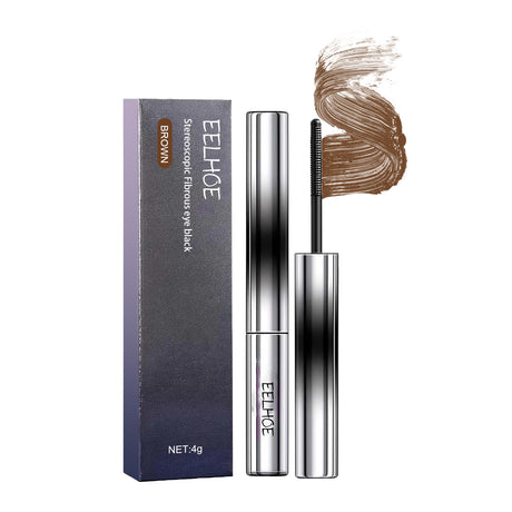 Curl Your Mascara, Eyelashes Black Beautiful Natural Thick Sweat-Proof, Not Smudgy, Not Makeup Off Slim Long - V.I.P Digital Presence