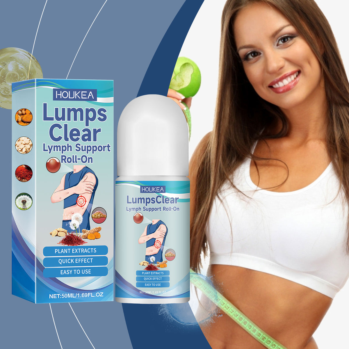 Body Care Ball Solution Firming Skin Body Relief Mild Ingredient Ball Care Solution