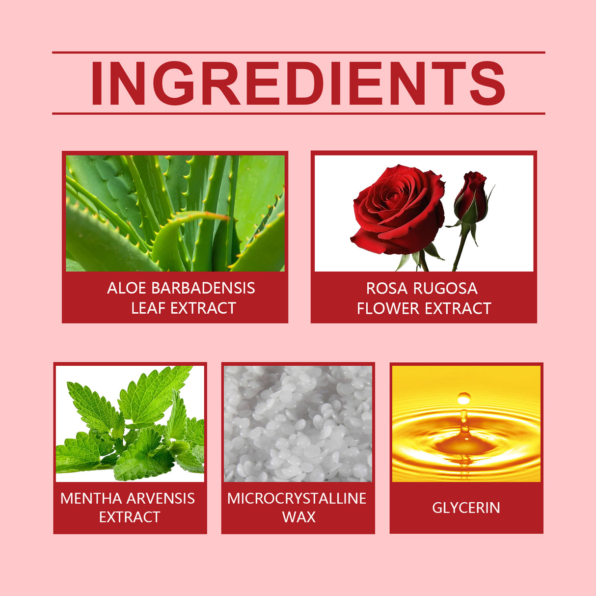 Rose Gentle Facial Hair Removal Wax Gently Moisturizes Refreshing, Clean And Smooth Facial Lip Hair Removal