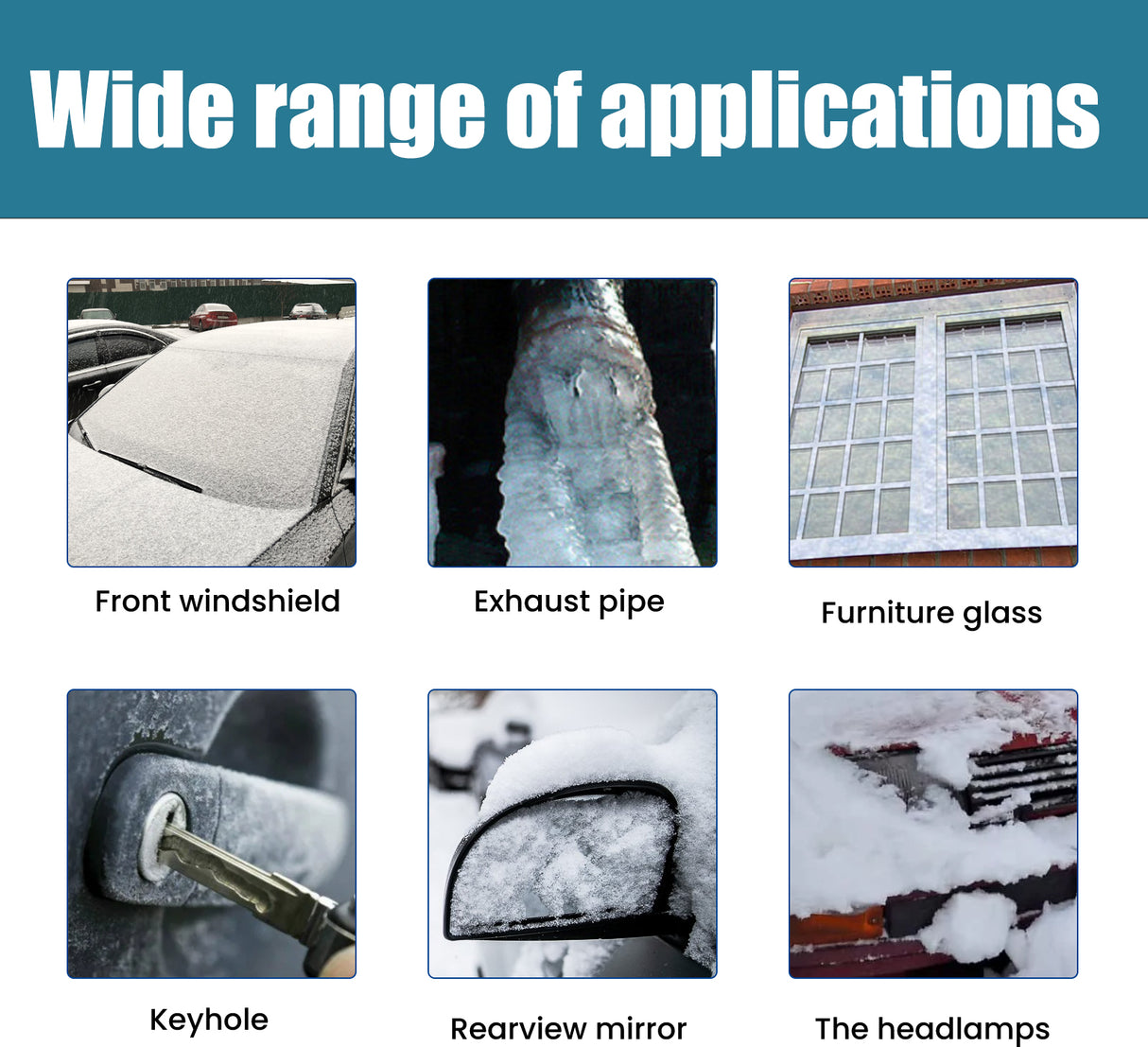 Snow Defrosting Agent, Car Windshield Windows Fast And Powerful Defrosting Defogging Deicing And Snow-melting Cleaning Agent - V.I.P Digital Presence