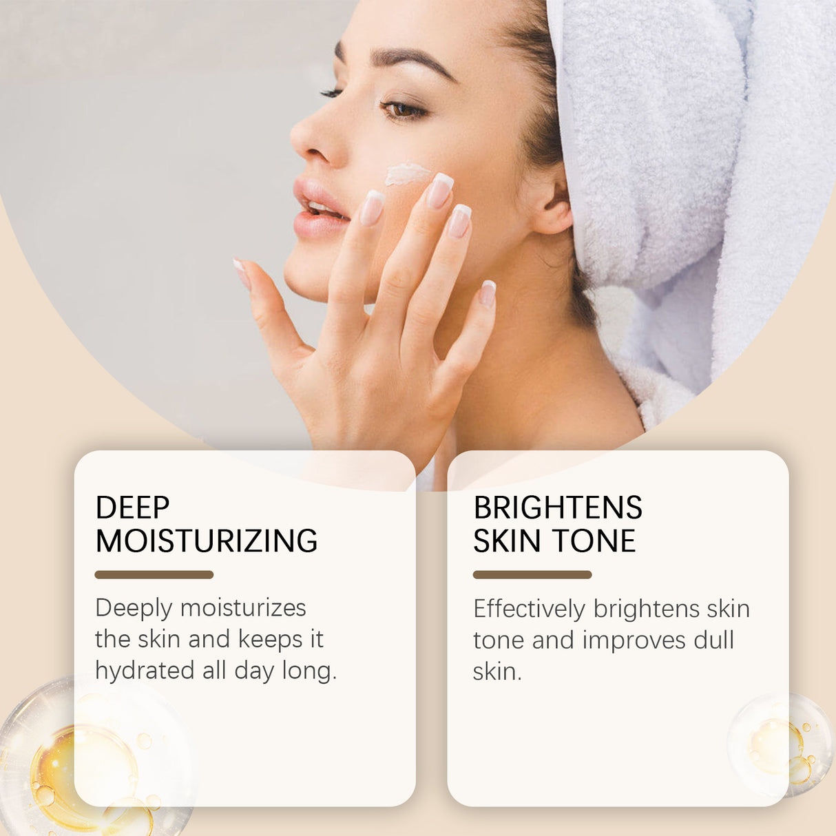 Butter Moisturizing Cream Brightening Skin, Nourishing Skin, Moisturizing And Repairing Skin Elasticity And Luster