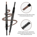 HANDAIYAN 5 Colors Automatic Rotating Eyebrow Pencil Double-ended Waterproof Triangle Eyebrow Pencil - V.I.P Digital Presence