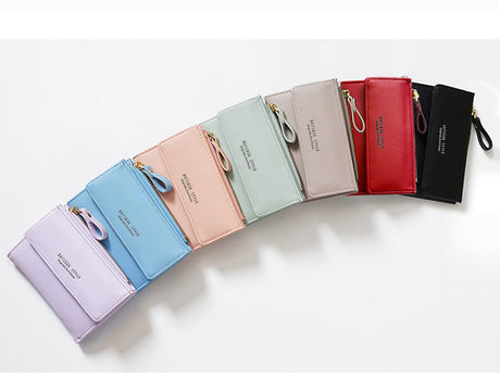 Women's Short Wallet Women's Wallet New Korean Version Small Wallet with Multiple Card Positions - V.I.P Digital Presence