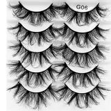 5 Pairs Of New Style Fake Eyelashes Of Fried Hair 8D FLUFFY - V.I.P Digital Presence