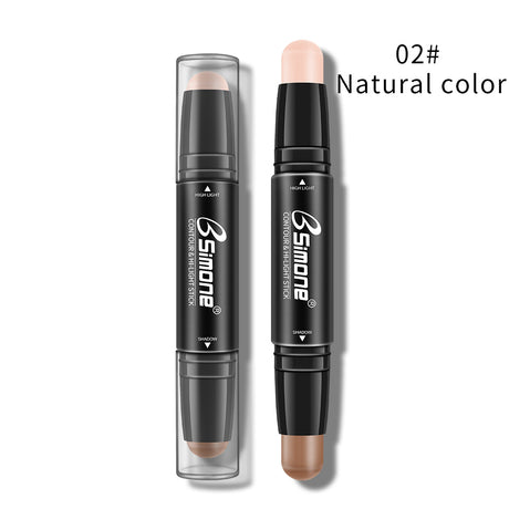 Double-Ended Highlighting Stick Concealer Nose-Shadow Highlighter To Fix Spots Side Shadow Highlighter Stick - V.I.P Digital Presence