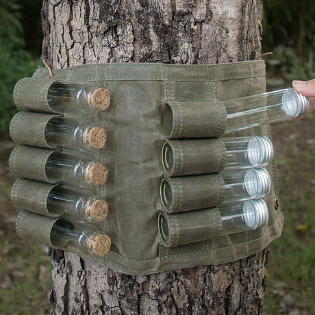 New Canvas Portable Bbq Outdoor Barbecue Seasoning Bottle Seasoning Bag Camping Picnic Seasoning Bottle Set - V.I.P Digital Presence