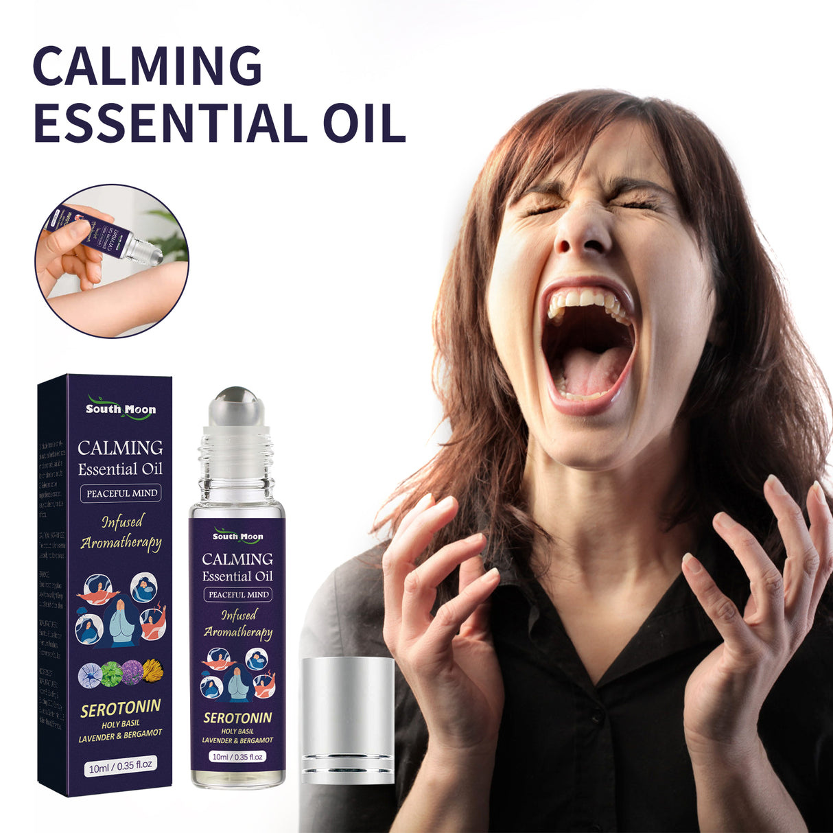 Body Care Ball Oil Apply Ball Massage Treatment Oil To Your Wrists