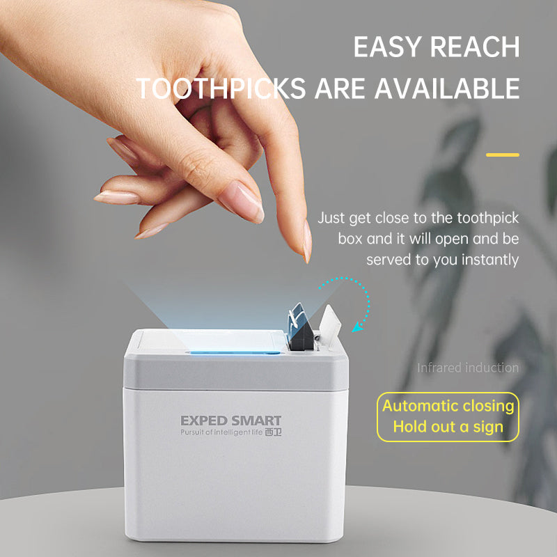 Can sense toothpick box, fully automatic innovation, home restaurant toothpick machine, hotel automatic electric pop-up toothpick cylinder - V.I.P Digital Presence