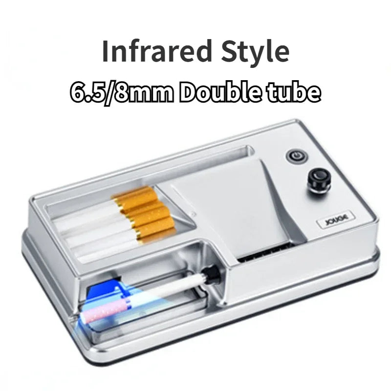 New 3-in-1 Auto Cigarette Rolling Machine – Electric, Smart Sensing, 6.5/8mm Tubes. - V.I.P Digital Presence