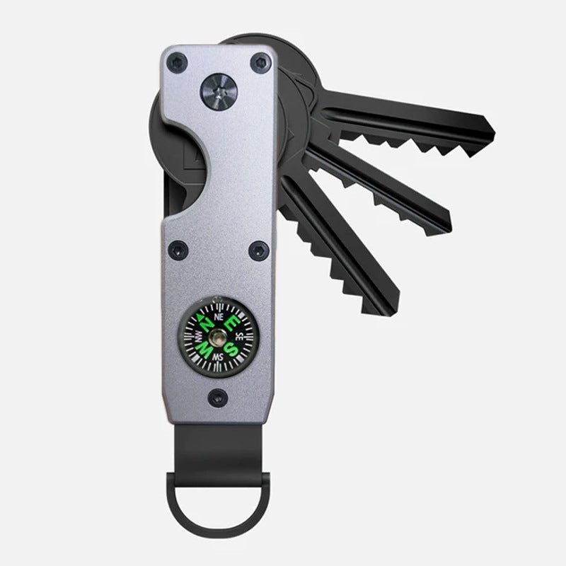 Keychain metal keychain aluminum alloy key storage keyclip - V.I.P Digital Presence