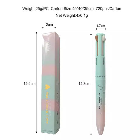 4 in 1 makeup pencil 4 in 1 makeup pencil 4 colors 4 colors lip liner highlight eye shadow eyeliner eyebrow pencil 4in1 - V.I.P Digital Presence