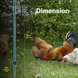 Fence posts ranging from 5 feet to 10 bags, heavy-duty metal fence posts with U-shaped grooves - V.I.P Digital Presence