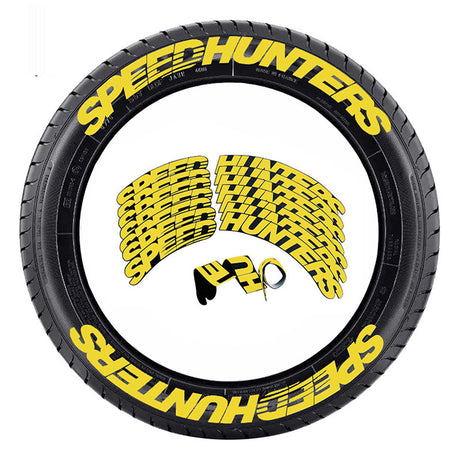 Tire sticker letter car motorcycle tire decoration - V.I.P Digital Presence