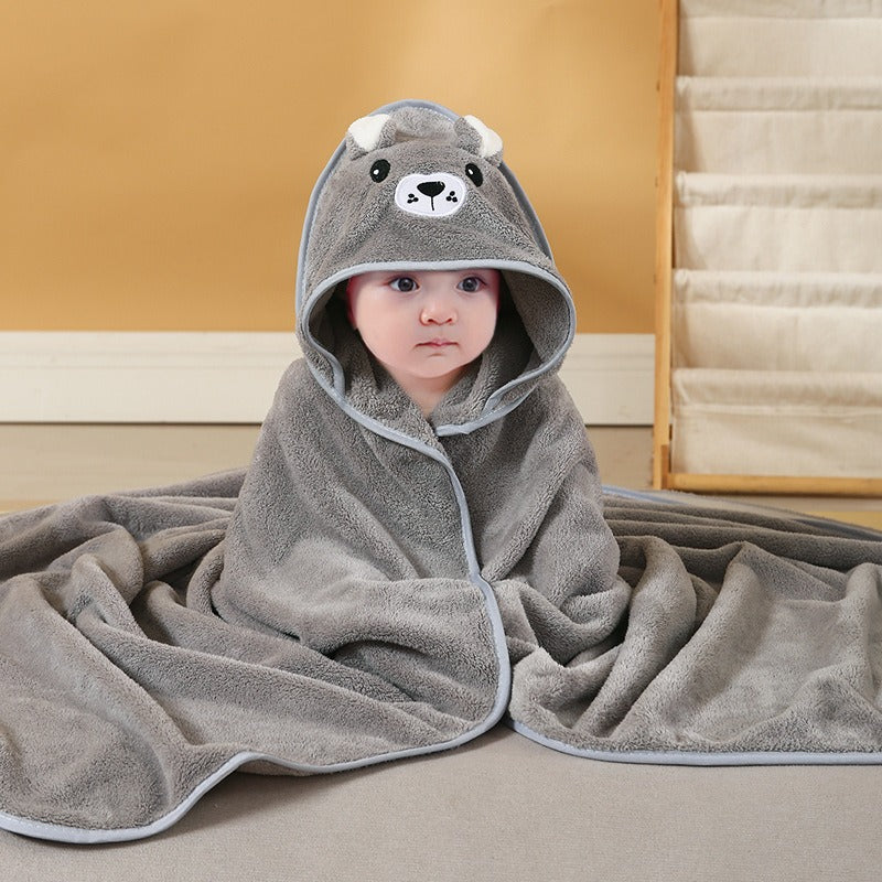 wholesale child baby cartoon animal face elephant hooded towel newborn - V.I.P Digital Presence