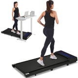 New 8.10 Walking Pad Under Home Desktop Treadmill -2.5HP Walking Treadmill 0.6-4MPH 300LBS Capacity Remote Control Battery - V.I.P Digital Presence