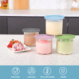 4-Pack Replacement Containers & Lids for Nin-ja Creami Deluxe Pints, 16oz, Compatible with NC299AMZ & NC300s, Original Grey - V.I.P Digital Presence