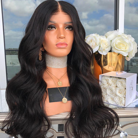 European And American Style New Wig Women's Mid-Section Long Curly Hair Fluffy Chemical Fiber Hair Lace Headgear - V.I.P Digital Presence
