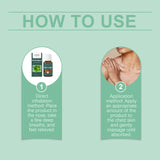 Mint Soothing Massage Oil, Skin Care Moisturizing Body Care Plant Essential Oil Massage Oil