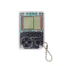 Mini consola de juegos portátil para niños, nostálgica, con llavero, Tetris, regalo para niños 