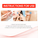 Pimples Patch, Repair Pockmarks Lighten Pimples Blemishes Cover Pimples