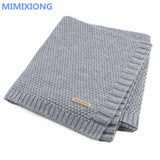 Baby Blanket Knitted Newborn Swaddle Wrap Blankets Super Soft Toddler Infant Bedding Quilt - V.I.P Digital Presence