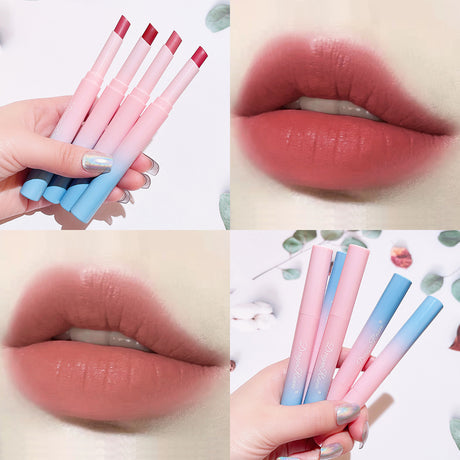Makeup Automatic Rotating Lipstick Pen Matte Matte Lipstick Pen Not Easy to Decolorize Affordable Beauty Makeup - V.I.P Digital Presence