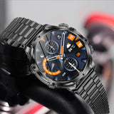 AK75 Smart Watch Flashlight  Men Outdoors Sports Fitness Tracker 700mah Large Battery BT Calling LED Light Smartwatch - V.I.P Digital Presence