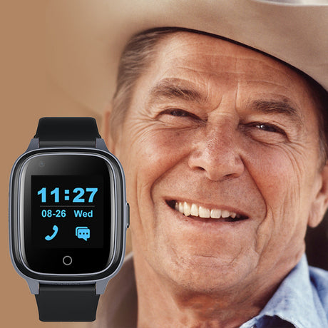 D32 Elderly Positioning Phone Watch 4G Anti-Lost Waterproof Smart Phone Watch With GPS Positioning - V.I.P Digital Presence