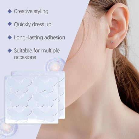Butterfly Support Ear Stickers Invisible Comfortable Breathable Ear With Air And Face Small Support Decorative Ear Stickers - V.I.P Digital Presence