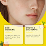 Turmeric Acid Cotton Tablet, Clean Facial Skin Daily Gentle Moisturizing Skin Care And Beauty Kojic Acid Cotton Tablet